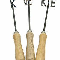 Branding Iron Letters - 1, 2, 3, or 4 letters