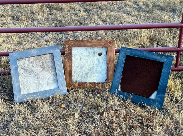 Ceremony Cowhide Unity Branding Frame