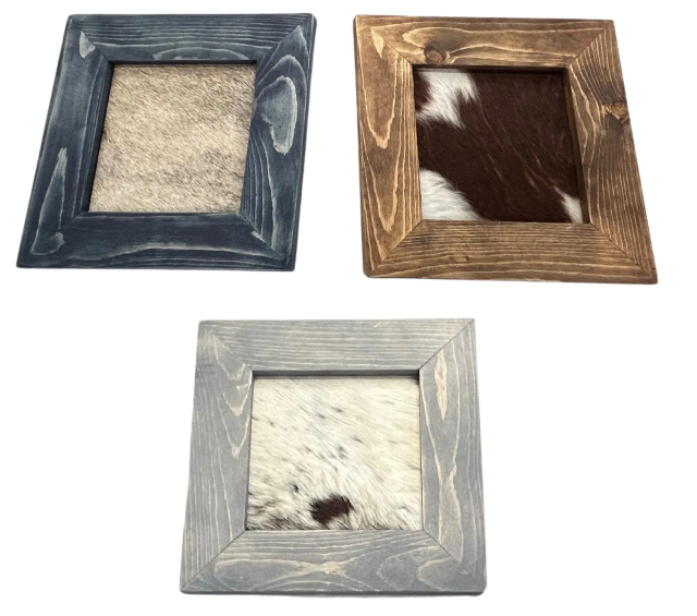 Ceremony Cowhide Unity Branding Frame