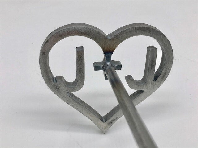 Custom Rustic Wedding Branding Iron for Unity Ceremony, Anniversary Gift, Country Unity