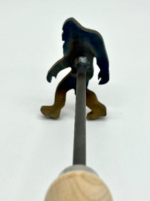 Bigfoot Yeti Branding Iron - Custom Made in USA for BBQ, Meat, Wood, and More