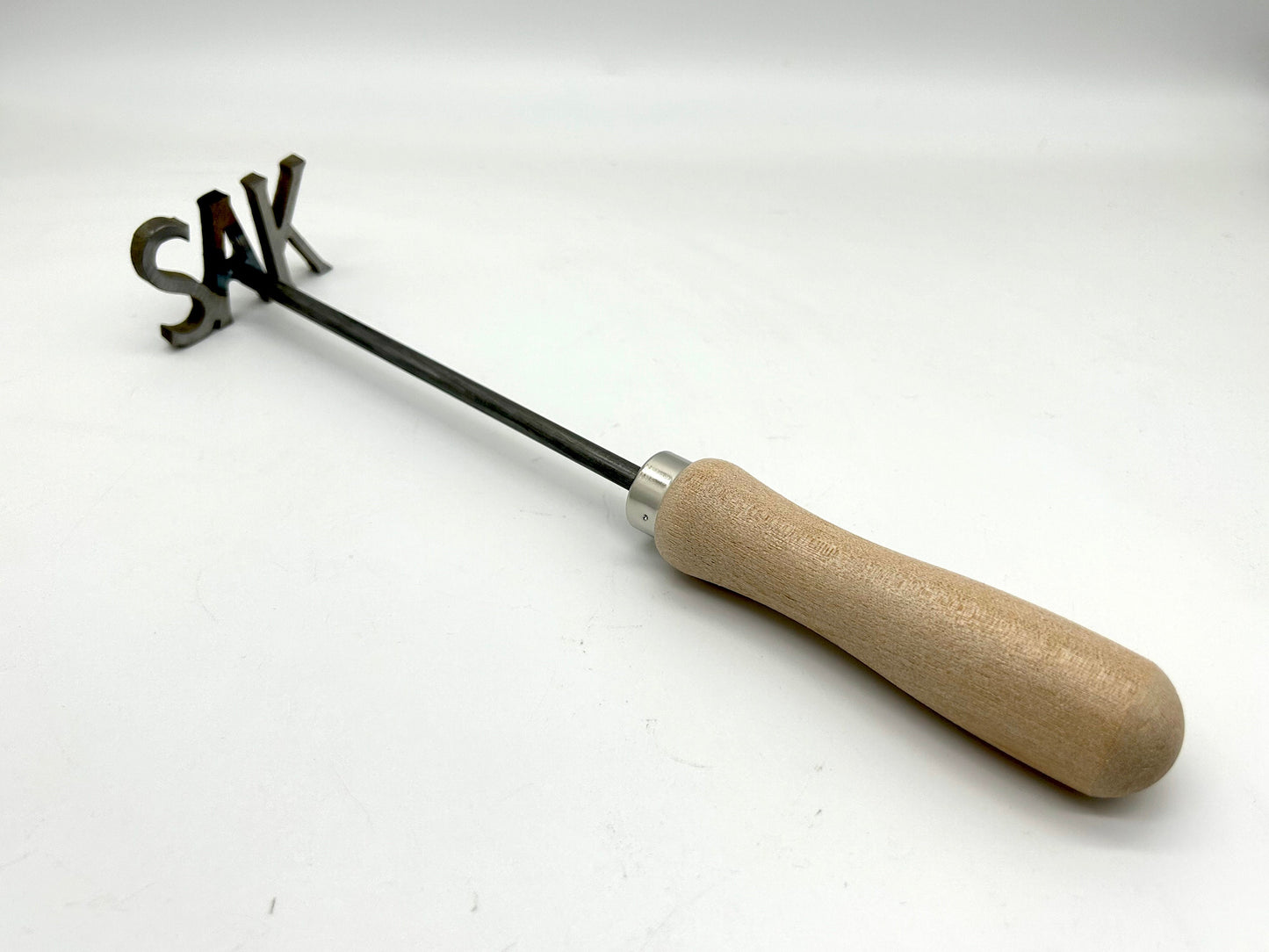 Custom Western Branding Iron with 3 letters (Made in the USA) wedding unity ceremony woodworking steel anniversary rustic