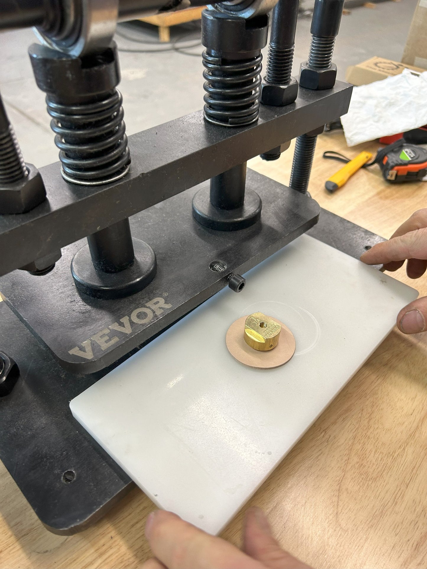 Custom USA-made Leather Brass Tooling Stamps - Perfect Anniversary Gift for Him or Her