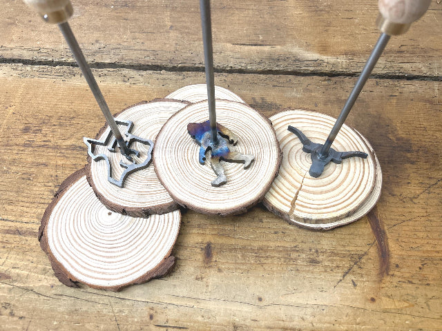 Bigfoot Yeti Branding Iron - Custom Made in USA for BBQ, Meat, Wood, and More