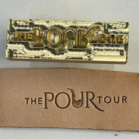 Custom Orange Peel Brass Branding Iron for Garnish - Personalized USA Made Gift