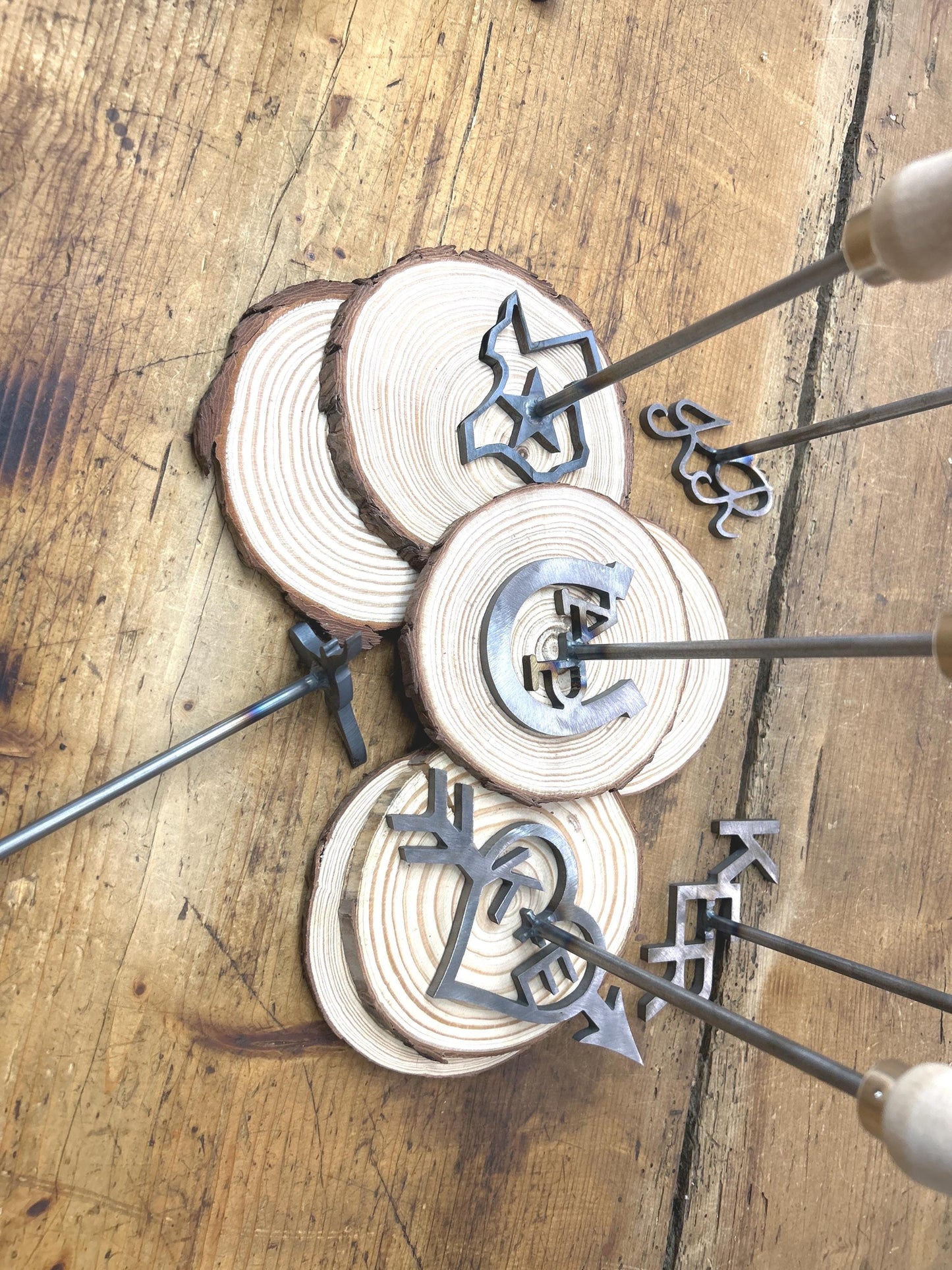 Personalized Horseshoe Branding Iron for Wedding Unity & Anniversary Gifts