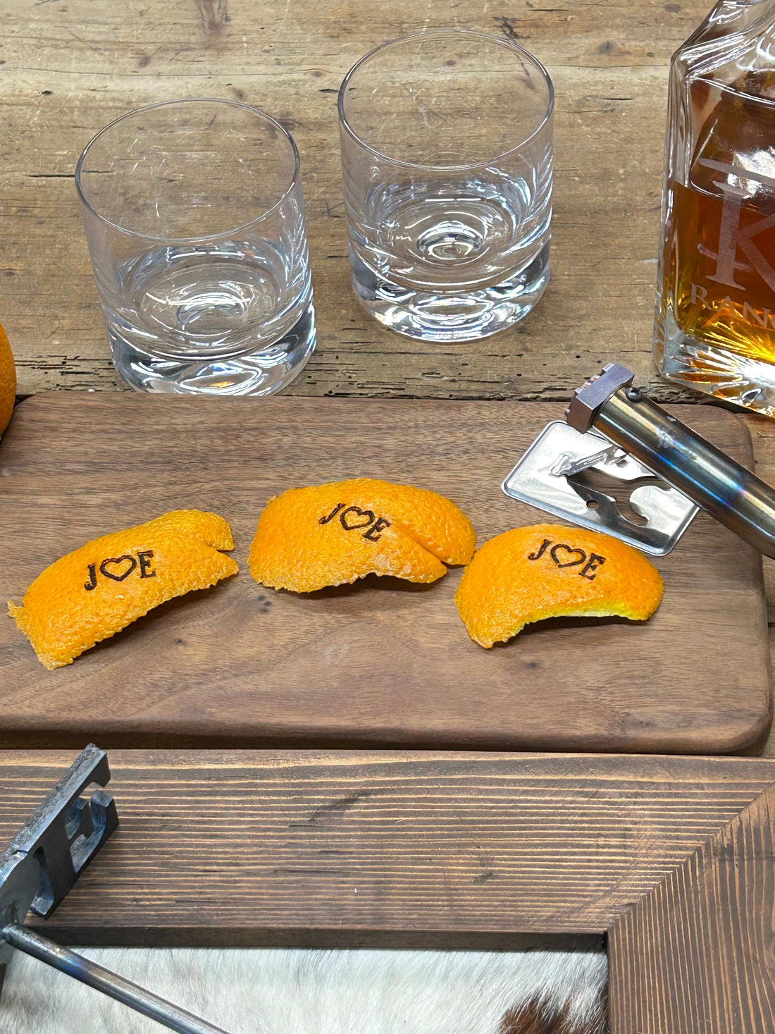 How To Use An Electric Garnish Branding Iron Video