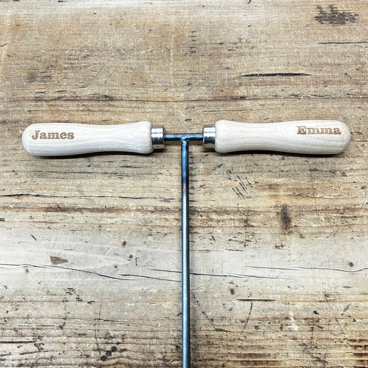 Wedding Ceremony Branding Kit - Wedding Frame and Custom Double Handle Heart Branding Iron Kit