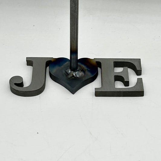Wedding Ceremony Branding Kit - Wedding Frame and Custom Double Handle Heart Branding Iron Kit