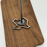 Custom Texas Heart Branding Iron