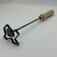 Texas Heart Branding Iron bottom view