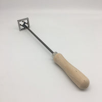 Custom Branding Iron: one letter within diagonal square (Made in the USA) wedding unity ceremony woodworking steel anniversary rustic