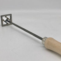 Custom Branding Iron: one letter within diagonal square (Made in the USA) wedding unity ceremony woodworking steel anniversary rustic