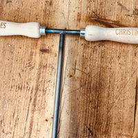 Custom Wedding Branding Iron - Personalized Date, Initials, Heart - Rustic and Country Ceremony Essentials