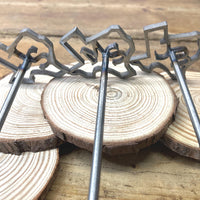 Custom Texas Branding Irons for groomsmen gifts